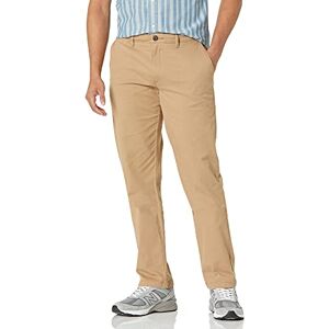 Amazon Essentials Men's Straight-Fit Casual Stretch Khaki, Dark Khaki, 42W x 34L Amazon Essentials Men's Straight-Fit Casual Stretch Khaki, Dark Khaki, 42W x 34L