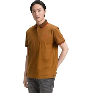 TOM TAILOR Piqué Poloshirt mit Stretch, Sky Captain Blue, XXL TOM TAILOR Piqué Poloshirt mit Stretch, Sky Captain Blue, XXL