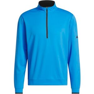 Adidas Men's Lightweight Half-Zip Top, Lucid Ray Blue, L Adidas Men's Lightweight Half-Zip Top, Lucid Ray Blue, L