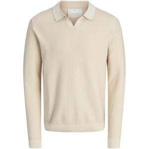 JACK & JONES Jprblaeaston Knit Split Neck Ls Sn JACK & JONES Jprblaeaston Knit Split Neck Ls Sn
