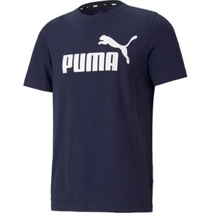 Puma Herren Ess Logo Tee T shirt, Peacoat, M EU Puma Herren Ess Logo Tee T shirt, Peacoat, M EU