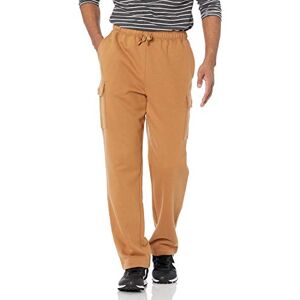 Amazon Essentials Herren-Cargo-Fleece-Jogginghose, Hellbraun, Größe L Amazon Essentials Herren-Cargo-Fleece-Jogginghose, Hellbraun, Größe L