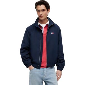 Tommy Jeans Herren Windbreaker Jacke mit Stretch-Bündchen und -Saum, Blau (Dark Night Navy), L Tommy Jeans Herren Windbreaker Jacke mit Stretch-Bündchen und -Saum, Blau (Dark Night Navy), L
