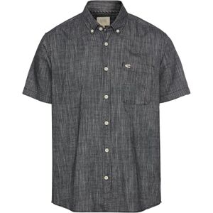 camel active Herren Kurzarmhemd mit Strukturmuster Dunkelblau, Menswear-L camel active Herren Kurzarmhemd mit Strukturmuster Dunkelblau, Menswear-L