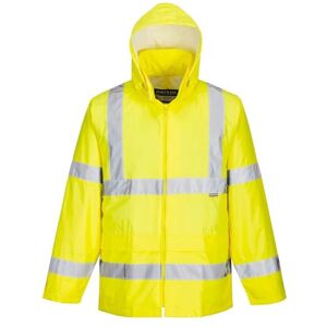 Portwest H440 Herren Leichte Wasserdichte Hi-Vis Regenjacke Gelb, L Portwest H440 Herren Leichte Wasserdichte Hi-Vis Regenjacke Gelb, L