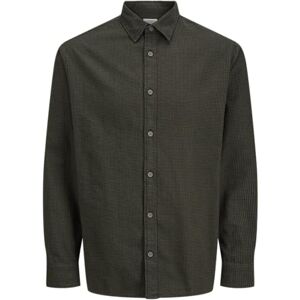 JJ REBEL Herren Jrebinfinte Shirt Ls, Forest Night, L EU JJ REBEL Herren Jrebinfinte Shirt Ls, Forest Night, L EU