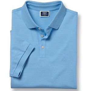 Charles Tyrwhitt Light blue Marl short sleeve cotton Pique polo Charles Tyrwhitt Light blue Marl short sleeve cotton Pique polo