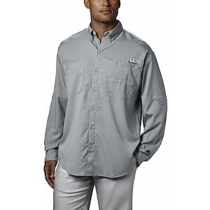 Columbia Herren PFG Long Sleeve Tamiami II Langarmshirt, Cool Grey, M EU Columbia Herren PFG Long Sleeve Tamiami II Langarmshirt, Cool Grey, M EU