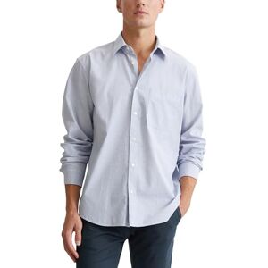 Marc O' Polo Herren Hemd aus Bio-Baumwolle Regular Fit, Blau (Multi/Soft Blue), XS Marc O' Polo Herren Hemd aus Bio-Baumwolle Regular Fit, Blau (Multi/Soft Blue), XS