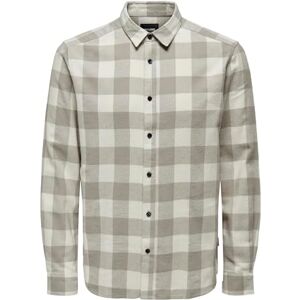 Only & Sons Kariertes Holzfäller Hemd Basic Langarm Flanellhemd Freizeit Karo Slim Fit Shirt Baumwolle ONSGUDMUND, Farben:Weiß, Größe Hemd:XL Only & Sons Kariertes Holzfäller Hemd Basic Langarm Flanellhemd Freizeit Karo Slim Fit Shirt Baumwolle ONSGUDMUND, Farben:Weiß, Größe Hemd:XL