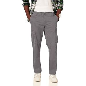 Amazon Essentials Herren Gerade geschnittene Stretch-Cargohose (erhältlich in Big & Tall), Kohlegrau, 34W / 30L Amazon Essentials Herren Gerade geschnittene Stretch-Cargohose (erhältlich in Big & Tall), Kohlegrau, 34W / 30L