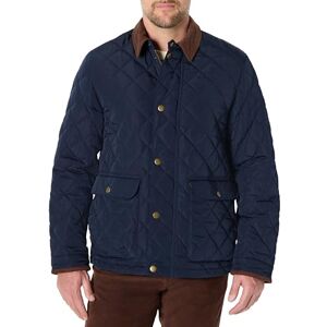 Amazon Essentials Herren Mittelschwere Relaxed-Fit-Steppjacke, Marineblau, M Amazon Essentials Herren Mittelschwere Relaxed-Fit-Steppjacke, Marineblau, M