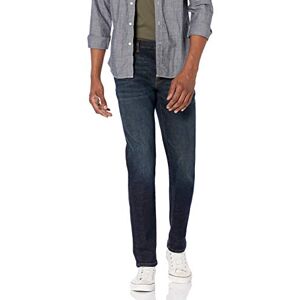 Amazon Essentials Herren Slim-Fit-Jeans Auslauffarben, Dunkles Indigo, 36W / 30L Amazon Essentials Herren Slim-Fit-Jeans Auslauffarben, Dunkles Indigo, 36W / 30L