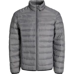 JACK & JONES Herren Jjebradley Light Puffer Collar Noos, Castlerock, x_l JACK & JONES Herren Jjebradley Light Puffer Collar Noos, Castlerock, x_l