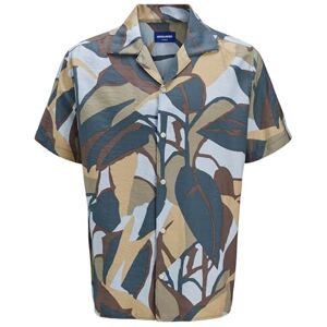 JACK & JONES Jortavira Marshall AOP Shirt Ss Oc25 JACK & JONES Jortavira Marshall AOP Shirt Ss Oc25