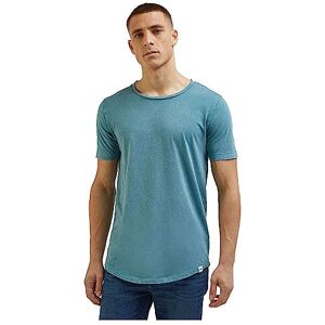 Lee Herren Shaped Tee T-Shirt, Blau, L EU Lee Herren Shaped Tee T-Shirt, Blau, L EU