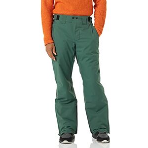 Amazon Essentials Herren Wasserdichte Isolierte Schneeskihose, Schwarz Fichtengrün Farbblock, XXL Amazon Essentials Herren Wasserdichte Isolierte Schneeskihose, Schwarz Fichtengrün Farbblock, XXL
