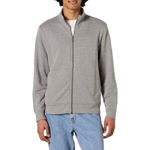 Amazon Essentials Herren Leichtes French-Terry-Sweatshirt mit durchgehendem Reißverschluss, Dunkelgrau Meliert, XL Amazon Essentials Herren Leichtes French-Terry-Sweatshirt mit durchgehendem Reißverschluss, Dunkelgrau Meliert, XL