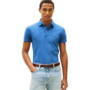 Tommy Hilfiger Herren 1985 Slim Polo MW0MW17771 S/S Polo, Blau, L Tommy Hilfiger Herren 1985 Slim Polo MW0MW17771 S/S Polo, Blau, L