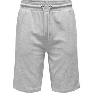 Only & Sons Herren ONSNEIL Sweat NOOS Shorts, Light Grey Melange, XS Only & Sons Herren ONSNEIL Sweat NOOS Shorts, Light Grey Melange, XS