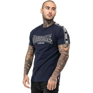 Lonsdale Herren T-Shirt Normale Passform VEMENTRY M, Navy/Black/White Lonsdale Herren T-Shirt Normale Passform VEMENTRY M, Navy/Black/White