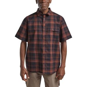 Jack Wolfskin Herren Great Plains Shirt Hemd, Check Dark Navy, S EU Jack Wolfskin Herren Great Plains Shirt Hemd, Check Dark Navy, S EU