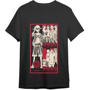comic studio Einteilige T-Shirt Offizielles Artikel AFFE D. Ruffy, Zoro, Sanji, Nami, Usopp, Chopper, Franky, Robin, Brook Schwarz XL comic studio Einteilige T-Shirt Offizielles Artikel AFFE D. Ruffy, Zoro, Sanji, Nami, Usopp, Chopper, Franky, Robin, Brook Schwarz XL