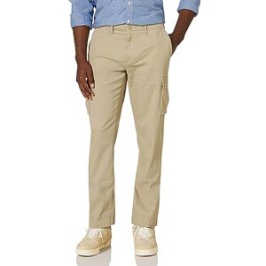 Amazon Essentials Herren Gerade geschnittene Stretch-Cargohose (erhältlich in Big & Tall), Khakibraun, 38W / 32L Amazon Essentials Herren Gerade geschnittene Stretch-Cargohose (erhältlich in Big & Tall), Khakibraun, 38W / 32L