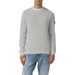s.Oliver Strukturierter Baumwoll-Pullover mit Label-Patch s.Oliver Strukturierter Baumwoll-Pullover mit Label-Patch