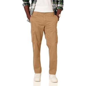 Amazon Essentials Herren Gerade geschnittene Stretch-Cargohose (erhältlich in Big & Tall), Dunkles Khakibraun, 30W / 29L Amazon Essentials Herren Gerade geschnittene Stretch-Cargohose (erhältlich in Big & Tall), Dunkles Khakibraun, 30W / 29L