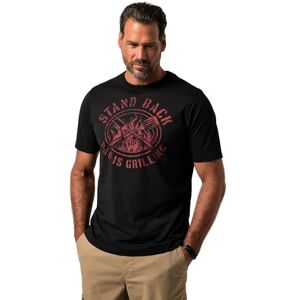 JP 1880 Herren große Größen Übergrößen Menswear L-8XL T-Shirt, Halbarm, Rundhals, Grillen schwarz 3XL 840122100-3XL JP 1880 Herren große Größen Übergrößen Menswear L-8XL T-Shirt, Halbarm, Rundhals, Grillen schwarz 3XL 840122100-3XL