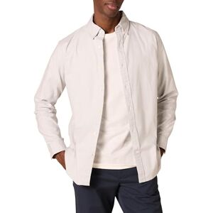 Amazon Essentials Herren Langärmliges Hemd aus Stretch-Oxford in normaler Passform (erhältlich in Big & Tall), Hellgrau, XL Amazon Essentials Herren Langärmliges Hemd aus Stretch-Oxford in normaler Passform (erhältlich in Big & Tall), Hellgrau, XL