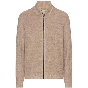 camel active Herren Strickjacke aus einem Soften Baumwollmix Hafer, Menswear-M camel active Herren Strickjacke aus einem Soften Baumwollmix Hafer, Menswear-M