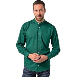 JP 1880 Herren große Größen Übergrößen Menswear L-8XL JP1880 Hemd, Langarm, Leinenmix, Stehkragen, Modern Fit, bis 8 XL JP 1880 Herren große Größen Übergrößen Menswear L-8XL JP1880 Hemd, Langarm, Leinenmix, Stehkragen, Modern Fit, bis 8 XL