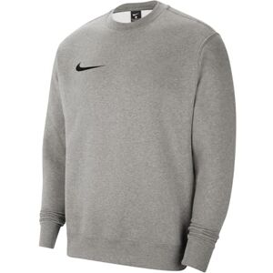 NIKE Herren M Nk Flc Park20 Crew Sweatshirt, Dk Grey Heather/Black, L EU NIKE Herren M Nk Flc Park20 Crew Sweatshirt, Dk Grey Heather/Black, L EU