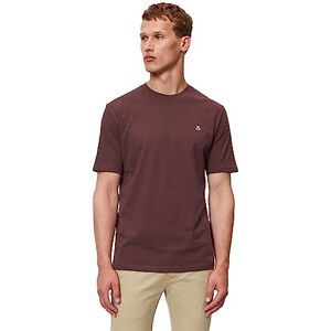 Marc O' Polo Marc OߴPolo Herren T-Shirt aus Bio-Baumwolle mit Rundhalsausschnitt, Rot (Dark Romance), S Marc O' Polo Marc OߴPolo Herren T-Shirt aus Bio-Baumwolle mit Rundhalsausschnitt, Rot (Dark Romance), S