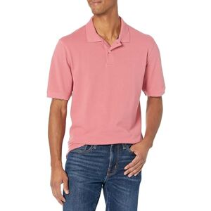 Amazon Essentials Men's Regular-Fit Cotton Pique Polo Shirt, Washed Red, X-Large Amazon Essentials Men's Regular-Fit Cotton Pique Polo Shirt, Washed Red, X-Large