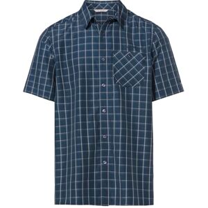 VAUDE Men's Albsteig Shirt III, Herren Kurzarm-Hemd zum Wandern, Dark sea/Dark sea, XL VAUDE Men's Albsteig Shirt III, Herren Kurzarm-Hemd zum Wandern, Dark sea/Dark sea, XL