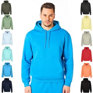 RIPT Herren Hoodie Fleece Pullover – Kapuzenpullover mit Taschen und Kordelzug, Sweatshirt Langarm Weich Warm für Fitness Gym Freizeit Loungewear (Blau Aster, M) RIPT Herren Hoodie Fleece Pullover – Kapuzenpullover mit Taschen und Kordelzug, Sweatshirt Langarm Weich Warm für Fitness Gym Freizeit Loungewear (Blau Aster, M)