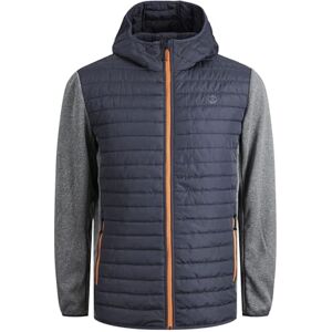 JACK & JONES Herren JjemGewatteerde Noos Jacke 12182242,Grey Melange/Detail:SET-IN SLEEVES,M JACK & JONES Herren JjemGewatteerde Noos Jacke 12182242,Grey Melange/Detail:SET-IN SLEEVES,M