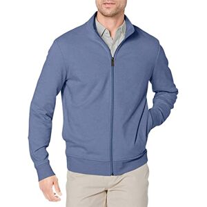 Amazon Essentials Herren Leichtes French-Terry-Sweatshirt mit durchgehendem Reißverschluss, Indigo, M Amazon Essentials Herren Leichtes French-Terry-Sweatshirt mit durchgehendem Reißverschluss, Indigo, M