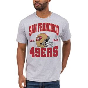 Junk Food Unisex Team Helmet NFL T-Shirt, Grau, XXL EU Junk Food Unisex Team Helmet NFL T-Shirt, Grau, XXL EU