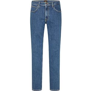 Lee Brooklyn Straight Herren Jeans, Mid Stonewash, 36W / 34L Lee Brooklyn Straight Herren Jeans, Mid Stonewash, 36W / 34L