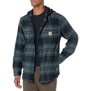 Carhartt Herren Übergangsjacke Flannel Fleece Lined Hooded, Farbe:elm, Größe: M Carhartt Herren Übergangsjacke Flannel Fleece Lined Hooded, Farbe:elm, Größe: M