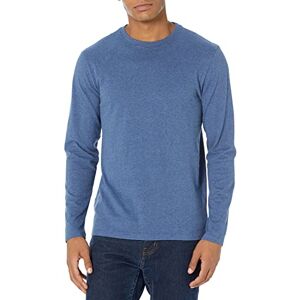 Amazon Essentials Herren Langärmeliges T-Shirt, Normale Passform, Blau Heide, XS Amazon Essentials Herren Langärmeliges T-Shirt, Normale Passform, Blau Heide, XS