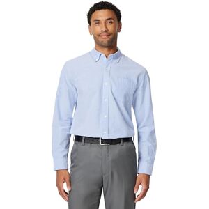 Amazon Essentials Herren Langärmeliges Business Oxford-Hemd mit Brusttasche, Normale Passform, Blau, XL Amazon Essentials Herren Langärmeliges Business Oxford-Hemd mit Brusttasche, Normale Passform, Blau, XL