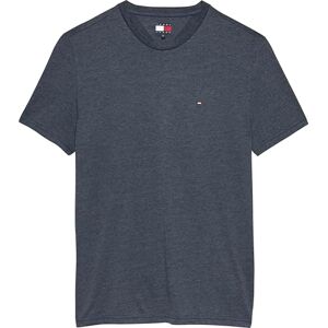 Tommy Jeans Herren T-Shirt Kurzarm Tee Rundhalsausschnitt, Blau (Dark Night Navy Htr), 3XL Tommy Jeans Herren T-Shirt Kurzarm Tee Rundhalsausschnitt, Blau (Dark Night Navy Htr), 3XL