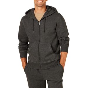 Amazon Essentials Herren Fleece-Kapuzenpulli mit durchgehendem Reißverschluss (erhältlich in den Größen Big & Tall), Dunkelgrau Meliert, 3XL Tall Amazon Essentials Herren Fleece-Kapuzenpulli mit durchgehendem Reißverschluss (erhältlich in den Größen Big & Tall), Dunkelgrau Meliert, 3XL Tall