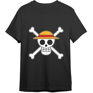 comic studio Unisex Einteilige Offizielles Artikel Ruffy Schädel Schwarz XL T-Shirt, Luffy Skull, XL EU comic studio Unisex Einteilige Offizielles Artikel Ruffy Schädel Schwarz XL T-Shirt, Luffy Skull, XL EU