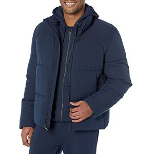 Amazon Essentials Schwerer Puffermantel für Herren mit Stehkragen (erhältlich in Big & Tall), Marineblau, Größe XL Amazon Essentials Schwerer Puffermantel für Herren mit Stehkragen (erhältlich in Big & Tall), Marineblau, Größe XL
